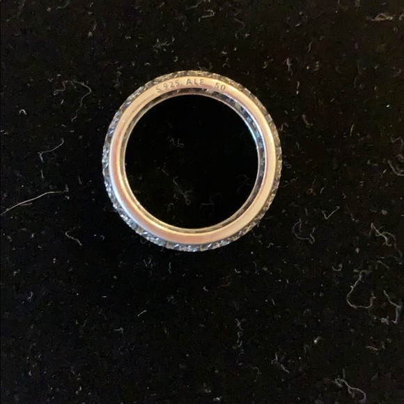 PANDORA Silver CZ Lattice Size 5 - Picture 3 of 8